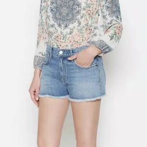 Joie Cutoff Denim High Rise Shorts